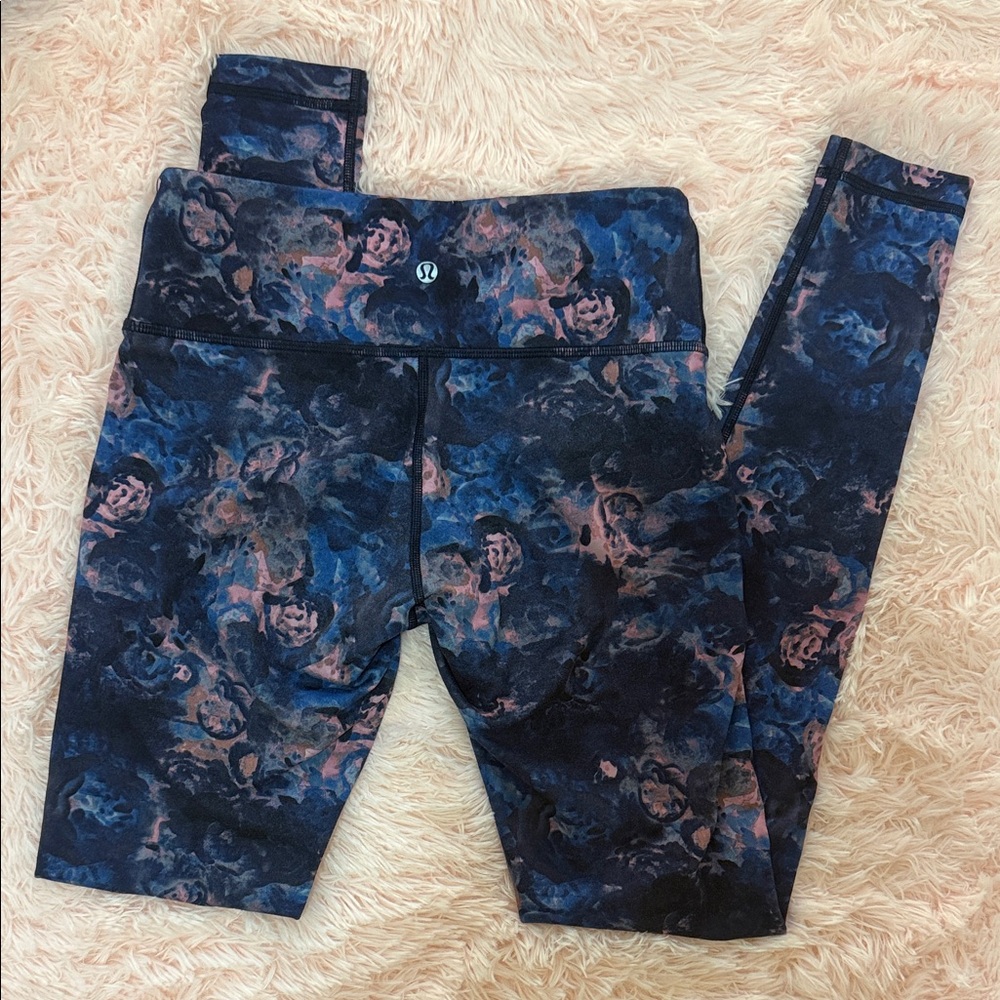 lululemon athletica Midnight Floral High-Rise Leggings
